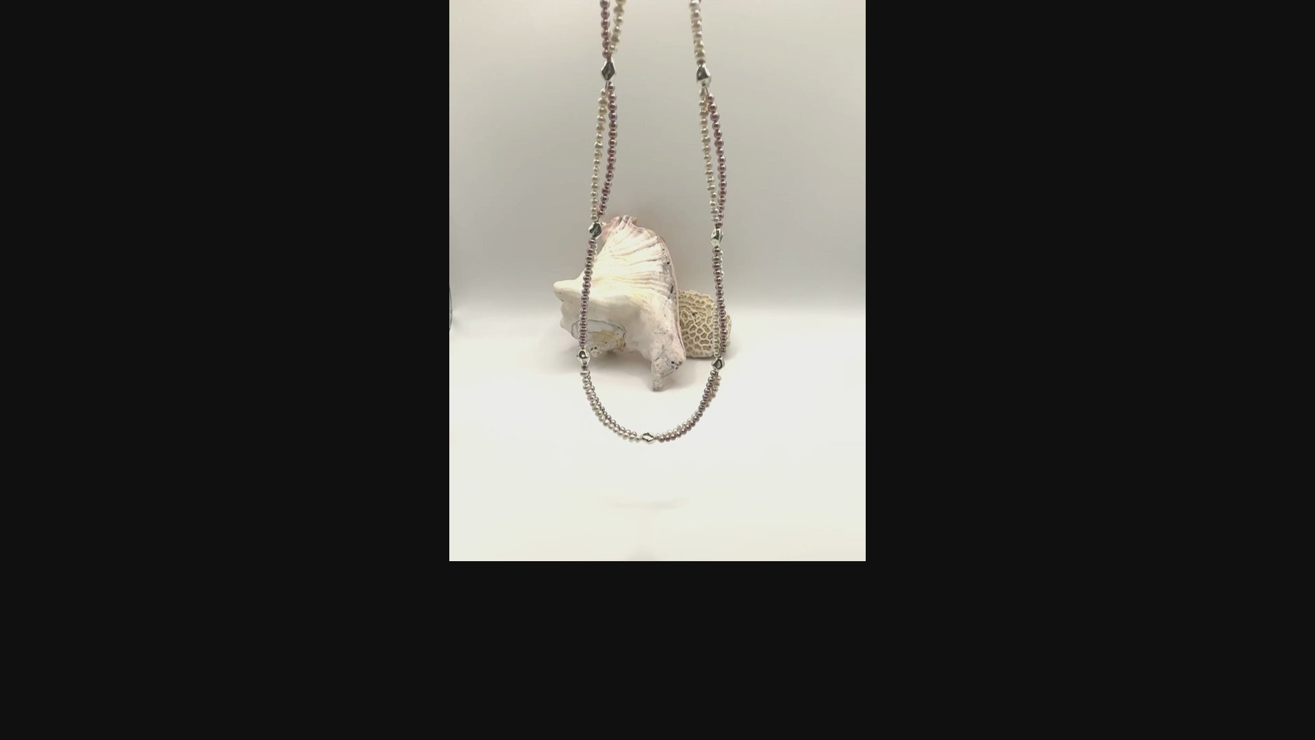 FRESHWATER WHITE PURPLE TWIN STRAND VIDEO